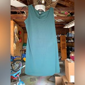 Forest Green size 13 dress sleeveless like new
